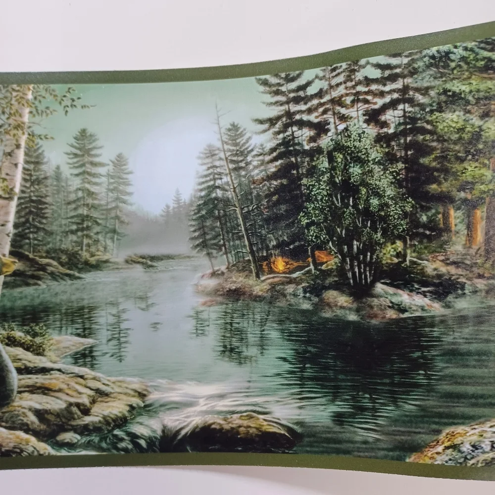 Wallpaper Border Bear Necessity Black Bear lodge rustic hunting